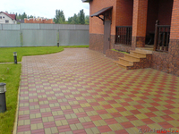 Укладка тротуарной плитки и установка бордюров  - Изображение #1, Объявление #1404399