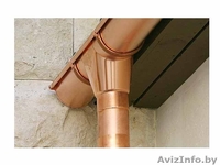 Водосточные системы ПВХ, Титан-цинк, Медь, Оцинкованная сталь - Изображение #1, Объявление #1481560