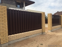 металлоштакетник (евроштакетник) от производителя с односторонним покрытием - Изображение #6, Объявление #1482561