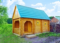 Сруб ДОМА или БАНИ из бруса недорого.Доставка и установка - Изображение #4, Объявление #1539453