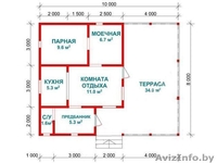 Сруб Бани из бруса доставка и установка Логойск и район недорого - Изображение #2, Объявление #1541291