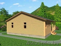 Сруб Бани из бруса доставка и установка Логойск и район недорого - Изображение #5, Объявление #1541291