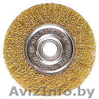 Щетка радиальная латунная 75мм - Изображение #2, Объявление #1459099