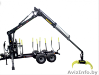 Лесовозный полуприцеп 13D с манипулятор 5.72 PALMS - Изображение #2, Объявление #1601258