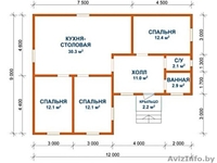 Сруб Дома Викент из профилирован. бруса12х9 м - Изображение #2, Объявление #1613093