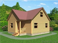 Сруб Дома 8х7.5м из профилированного бруса Ираклий - Изображение #1, Объявление #1613103