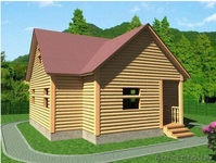 Сруб Дома 8х7.5м из профилированного бруса Ираклий - Изображение #2, Объявление #1613103