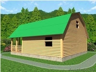 Сруб Дома Людвиг 9х9 м из профилированного бруса - Изображение #3, Объявление #1613104