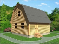 Сруб Дома люсьен 6х6 м из профилированного бруса - Изображение #5, Объявление #1613105