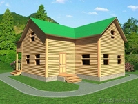 Сруб Дома Мирон 10,5х8,5 м из профилированного бруса - Изображение #2, Объявление #1613106