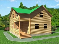 Сруб Дома Мирон 10,5х8,5 м из профилированного бруса - Изображение #5, Объявление #1613106