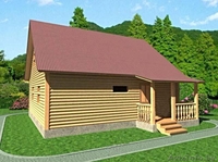 Сруб Дома 8.5 на 9.5 платон из профилированного бруса - Изображение #5, Объявление #1613110