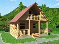 Сруб Дома Савелий 6х6 м установка и доставка по РБ из бруса - Изображение #5, Объявление #1613113