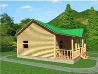 Сруб Дома Филипп 9х8 м из профилированного бруса - Изображение #2, Объявление #1613114