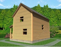 Сруб Дома Юлиан 8х8м из профилированного бруса - Изображение #3, Объявление #1613115