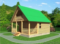 Сруб Бани джулия 10х10,5м из профилированного бруса - Изображение #2, Объявление #1613179