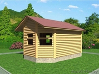 Сруб Бани 4х5м из профилированного бруса Ника - Изображение #1, Объявление #1613182