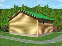 Сруб Бани 6х6м из профилированного бруса Милана - Изображение #3, Объявление #1613183