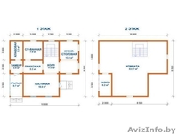 Сруб Дома Мирон 10,5х8,5 м из бруса установка Ивенец - Изображение #5, Объявление #1613213