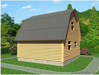 Сруб Дома люсьен 6х6 м из бруса установка Клецк - Изображение #3, Объявление #1613214