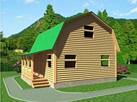 Сруб Дома даниил из бруса 6х6 м установка Марьина горка - Изображение #3, Объявление #1613220