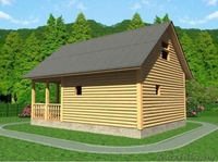 * Сруб Бани 5,5х8м Валерия из бруса с установкой - Изображение #3, Объявление #1613322