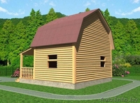 Дом из бруса Витольд 6х6 м сруб с установкой-доставкой Минск и район. - Изображение #1, Объявление #1617222