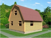 Дом из бруса Герман 7.5х6 м сруб с установкой-доставкой Минск и район. - Изображение #4, Объявление #1617224