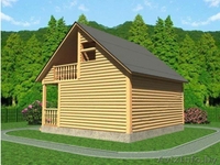 Баня из бруса Аксинья 6х7.5 Сруб установка-доставка Минск и район. - Изображение #5, Объявление #1617245