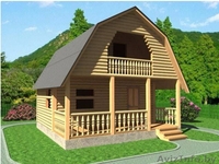 Дом из бруса Арсений 6х6 сруб установка Минск и область - Изображение #1, Объявление #1617972