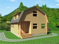 Дом из бруса сруб Петр 6х8 установка Воложинский район - Изображение #2, Объявление #1618459