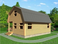 Дом из бруса сруб Петр 6х8 установка Воложинский район - Изображение #3, Объявление #1618459