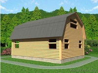 Дом из бруса сруб Петр 6х8 установка Воложинский район - Изображение #4, Объявление #1618459