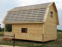 Дом-Банясруб 6х6 из бруса доставка с установкой Мядельский район - Изображение #2, Объявление #1618467