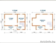 Дом из бруса Андрей 8х6 сруб доставка-установка - Изображение #5, Объявление #1620731