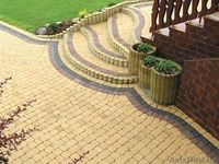 Укладка тротуарной плитки, брусчатки обьем от 50 м2 в Языль - Изображение #1, Объявление #1620831