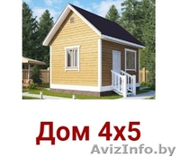 Дом сруб Полет 4х6 из профилированного бруса - Изображение #1, Объявление #1623396