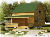 Дом сруб Филин из бруса 6 х 8 с установкой - Изображение #1, Объявление #1623400