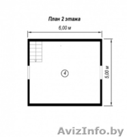 Садовый Дом Рихтер из бруса 6х8, с террасой 12м2 - Изображение #3, Объявление #1623408