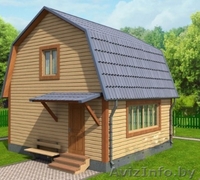 Дом-Баня сруб Виола из бруса 6х6 с установкой - Изображение #1, Объявление #1623411