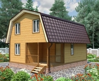 Дом из бруса сруб Анна 6х8 доставка-установка на заказ - Изображение #1, Объявление #1623416