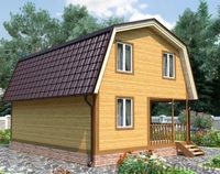 Дом из бруса сруб Анна 6х8 доставка-установка на заказ - Изображение #2, Объявление #1623416