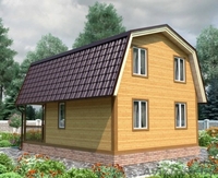 Дом из бруса сруб Анна 6х8 доставка-установка на заказ - Изображение #3, Объявление #1623416