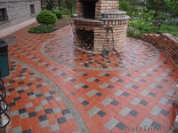 Дружный Укладка тротуарной плитки, брусчатки от 50м2 - Изображение #1, Объявление #1623441