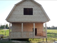 Боровляны. Дом/Баня из бруса 6х8 с установкой - Изображение #1, Объявление #1623866