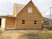 Марьяливо . Дом/Баня из бруса 6 × 8 с установкой - Изображение #2, Объявление #1623916