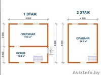 Садовый Дом из бруса Люсьен 6х6 - Изображение #3, Объявление #1624448
