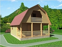 Садовый Дом из бруса Егор 6х8 - Изображение #3, Объявление #1624469