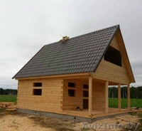 Садовый Дом/Баня Юнга из бруса с террасой 12 м2 - Изображение #5, Объявление #1624572