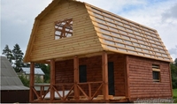 Дом из профилиров. бруса 6х7,5 Марсель установка за 10 дней - Изображение #4, Объявление #1625830